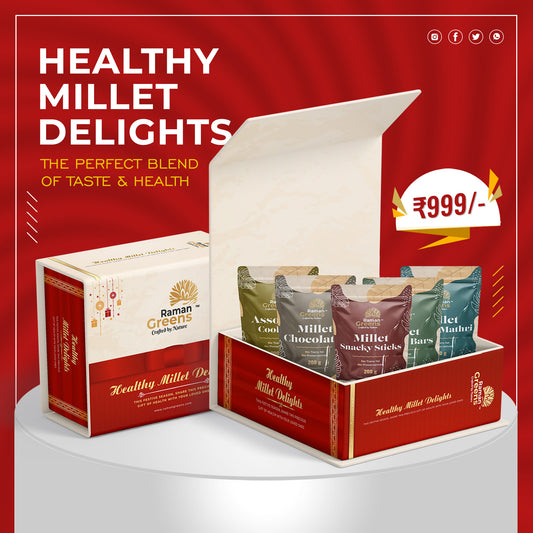 Healthy Millet Gift Pack - 5 Pouches of 150gm
