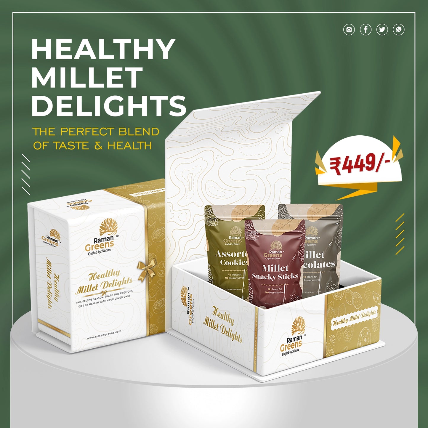 Healthy Millet Delights Gift Hamper - Small