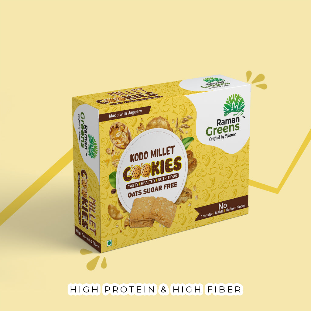 Millet Sugar-Free Oats Cookies