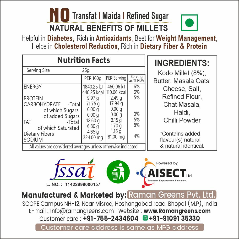 Millet Snacky Sticks