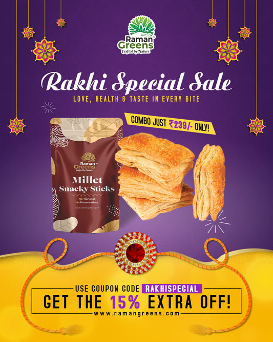 Combo Snacky Sticks & Millet Mix Khari