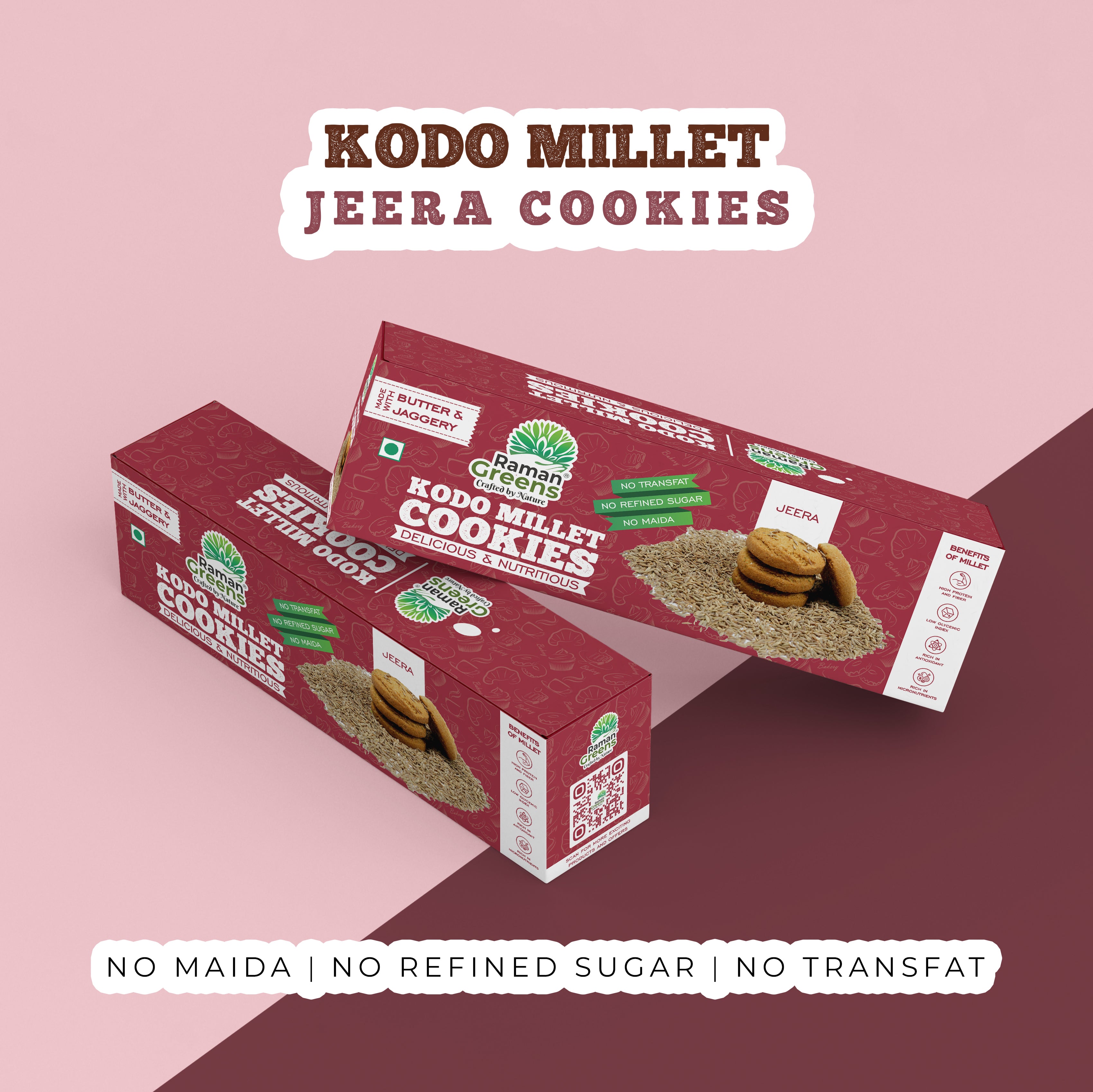 Millet Jeera cookies