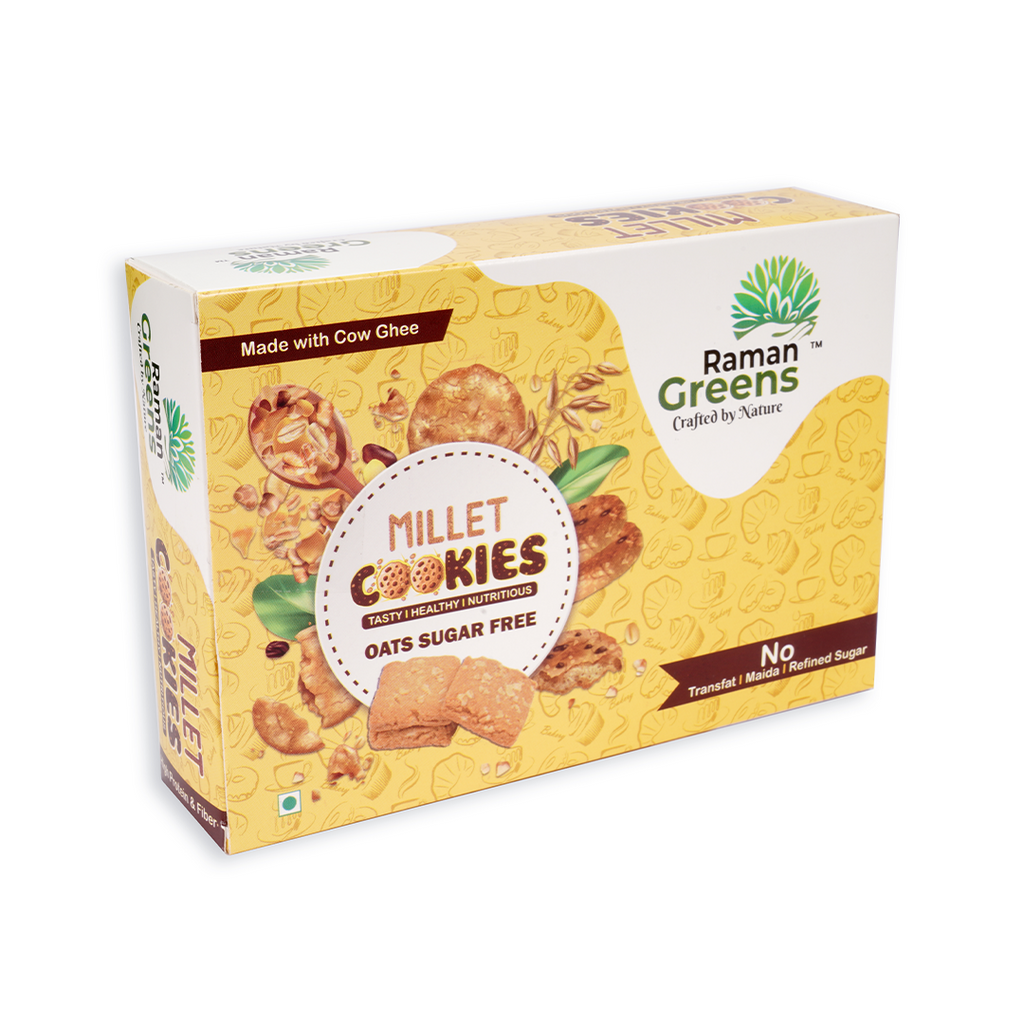 Millet Sugar-Free Oats Cookies